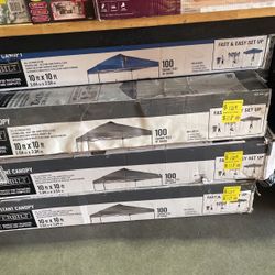 Everbilt Gray Instant Canopy 