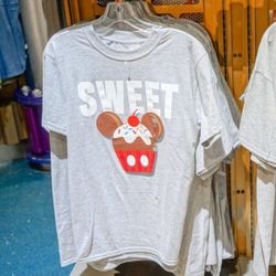 Disney Mickey Mouse Sweet Cupcake Graphic Tee