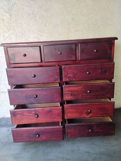 EXTRA BIG SOLID WOOD DRESSER