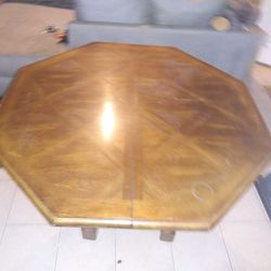 Solid Wood Dinning Room Table For Sale 