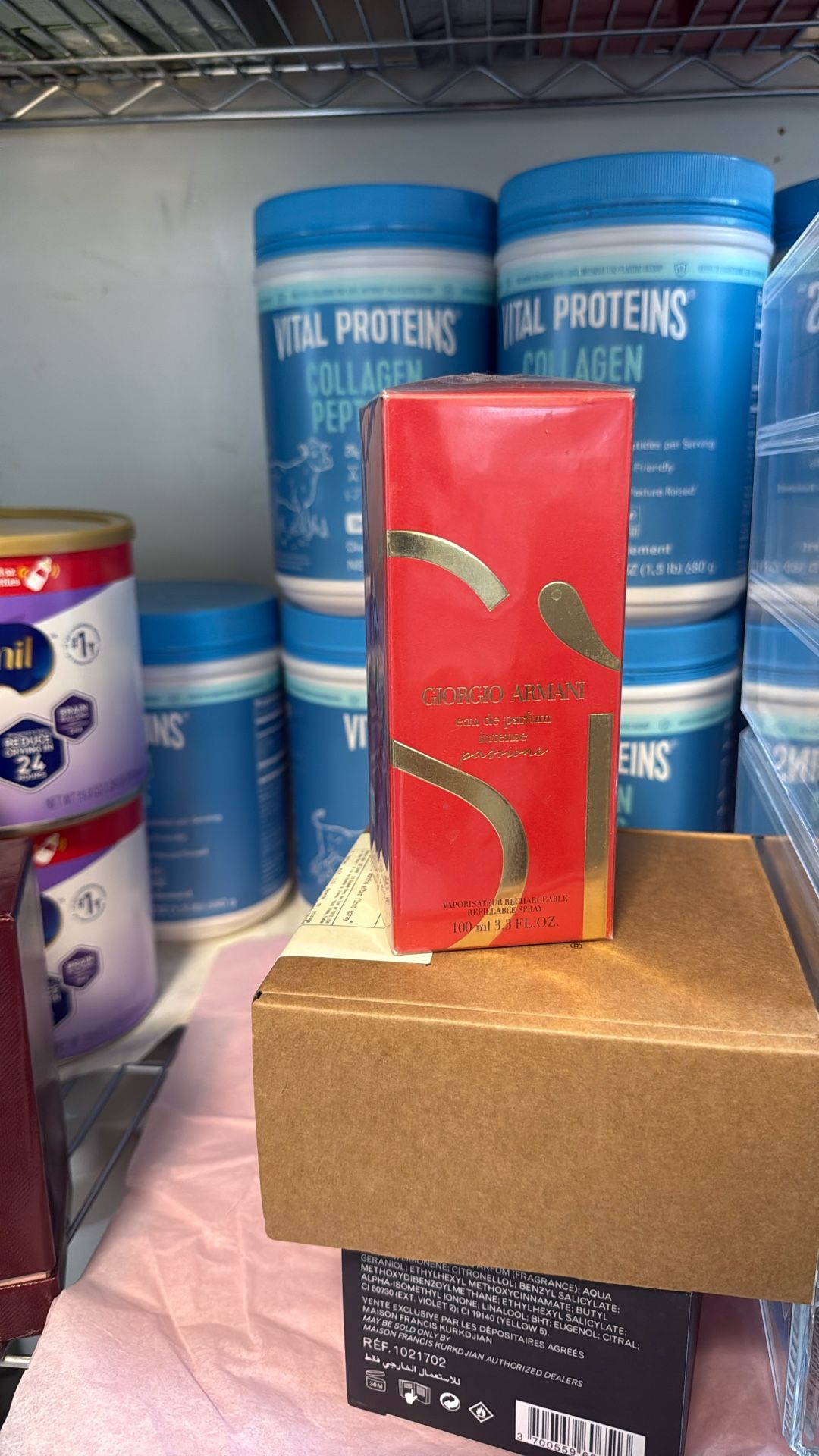 Armani Si Passione Perfume Amazing Retail $160