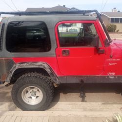 2002 Jeep Wrangler & Trailer either Or Both