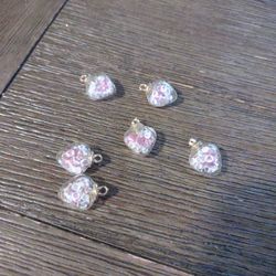 HEART SHAPED FILLED PENDANT