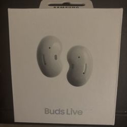 Samsung Galaxy Buds Live Wireless In-Ear Headset - (Mystic White) ~ Brand New!