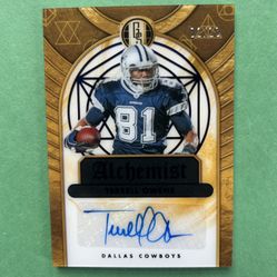 2024 Panini Alchemist Terrell Owens #2/10 signed. Negotiable 