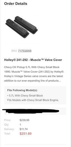 Valve Covers