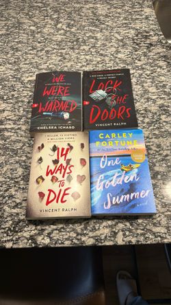 4 Books In Mint Condition