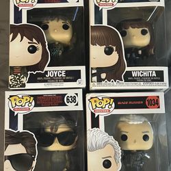 Funko Pops Lot Of 4 