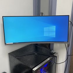 Samsung 34" Curved Monitor c34h890wgn   HDMI, DP, Type C port For