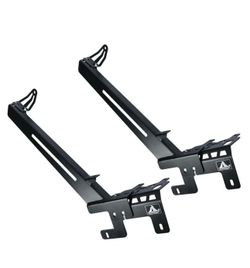 LA Zona Auto Parts 2018 to 2026 Jeep Wrangler Gladiator LED Light Bar Mounting Brackets Barras para Luz LED Agarraderas para Luz