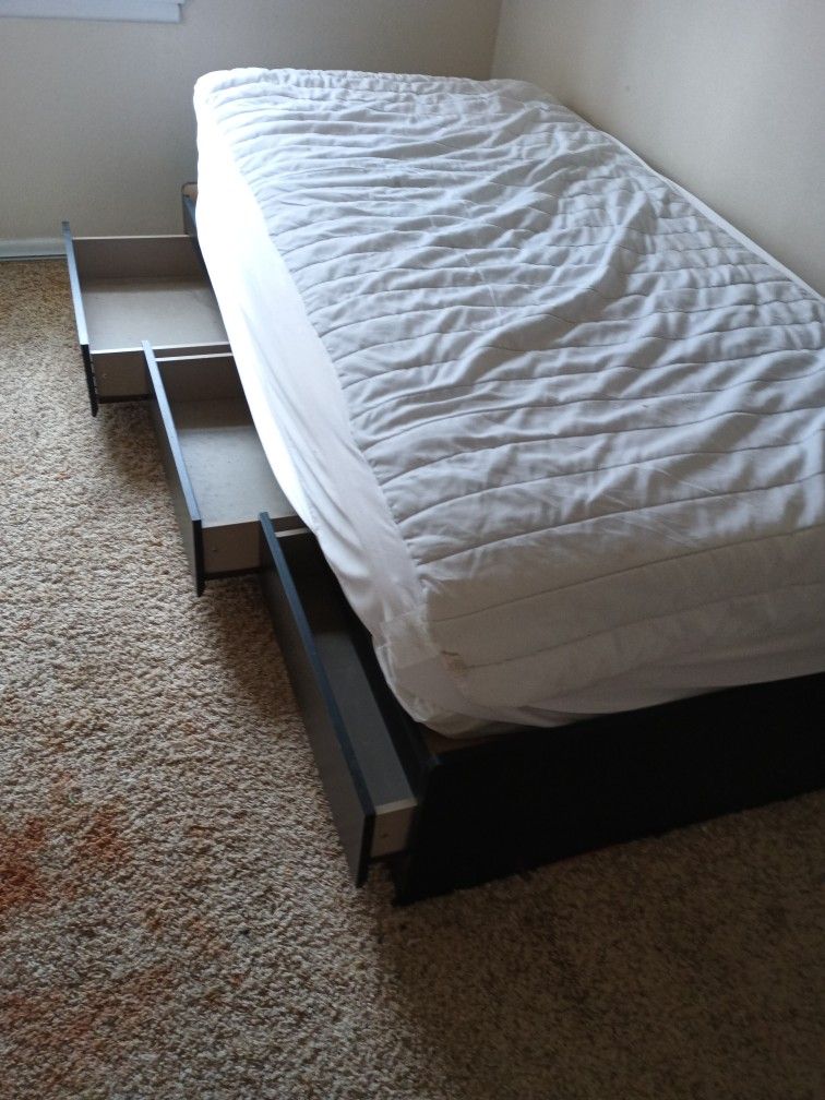 Couch & Twin Bed