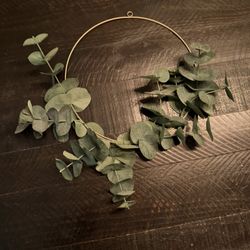Wall Decor Eucalyptus Wreath