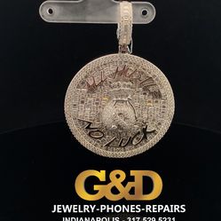 “925 Moissanite Diamond Pendant ”