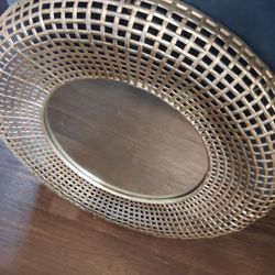 🪞Silver Mirror Tray - Modern Centerpiece / Vanity Decor🪞