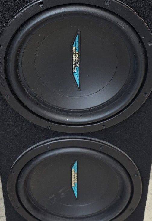 Image Dynamics 10 Inch Woofers 