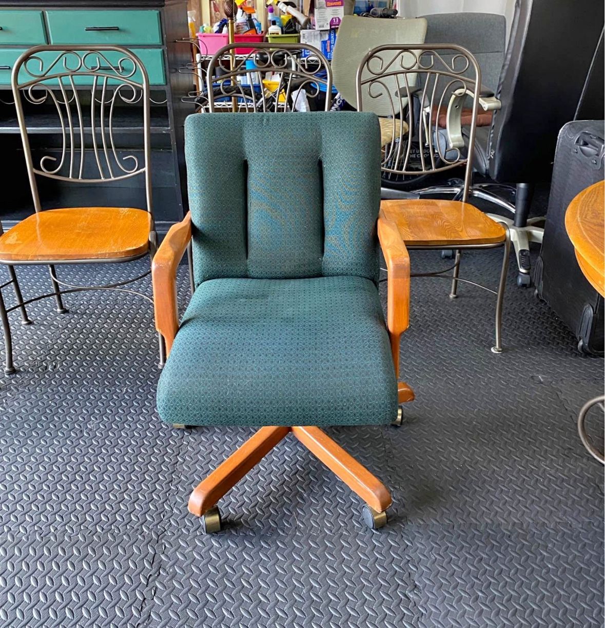 Green Office Chair