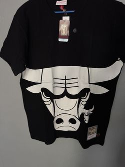Mitchell & Ness T-shirt Chicago Bulls NBA  Big Face 3.0 SS black Size Large Or medium 
