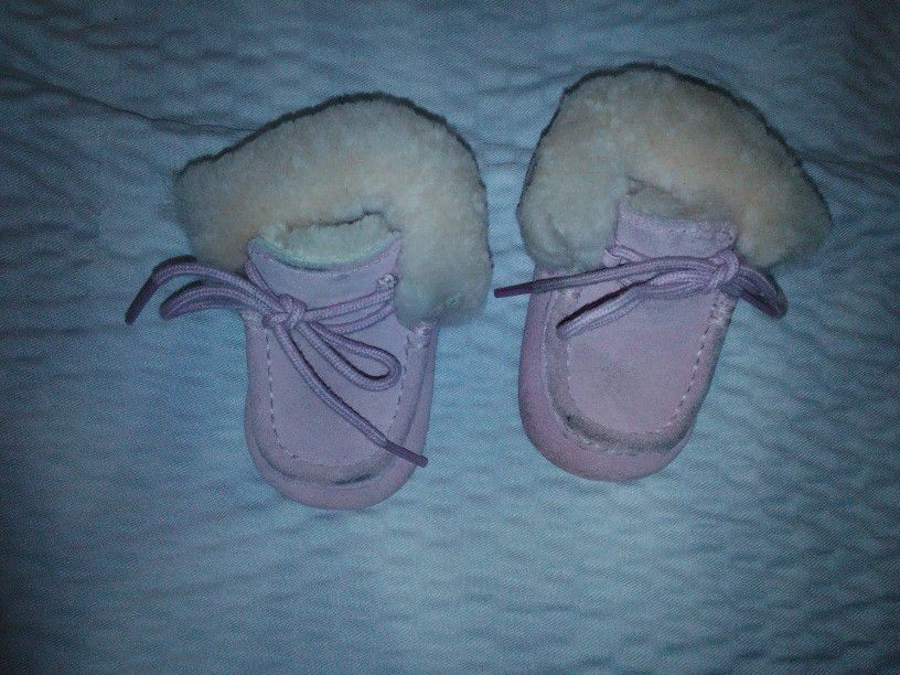 Ugg  Sparrow 2 Infant Boots Light Pink Blush Colored 