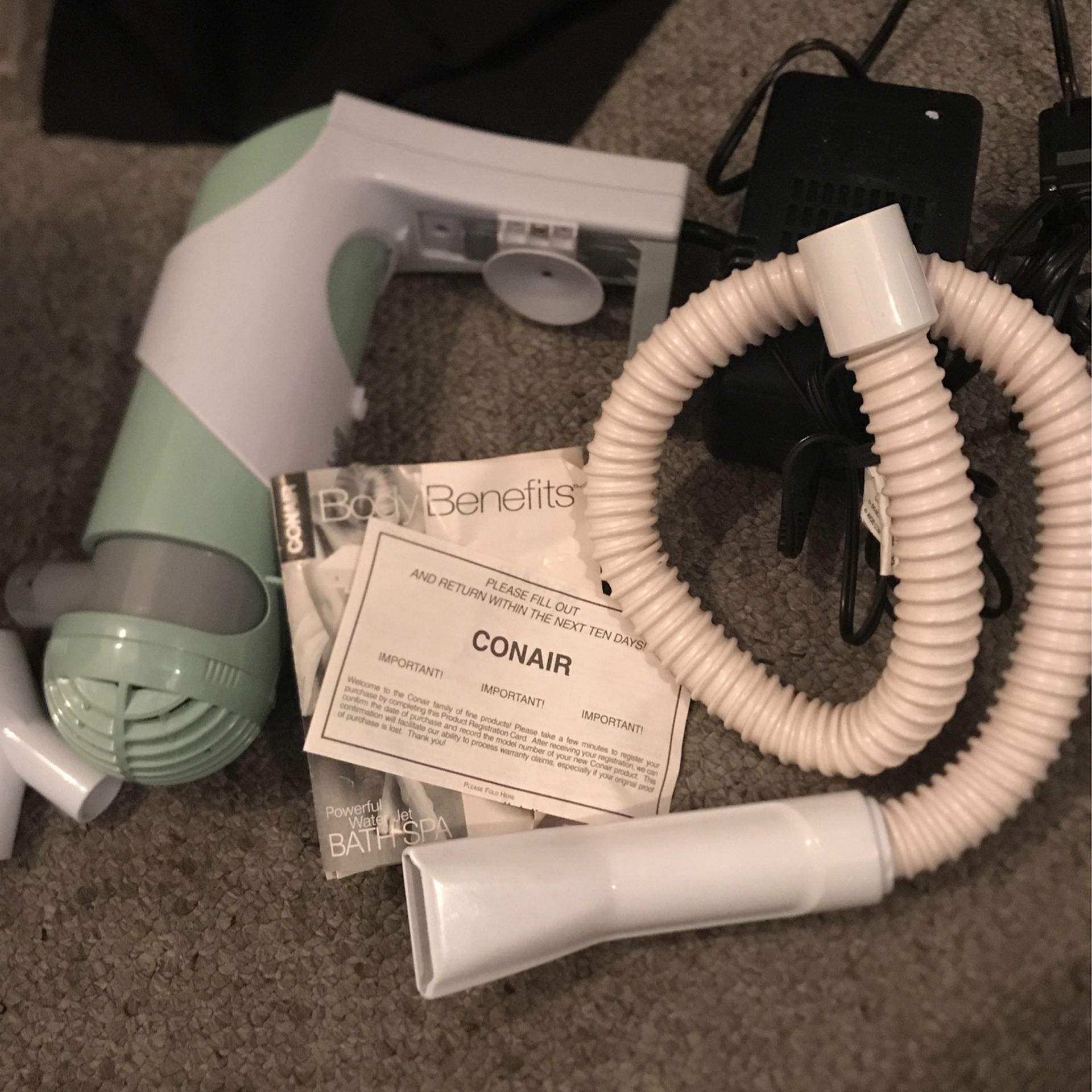 CONAIR WATER JET BATH SPA