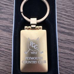 Plymouth Country Club keychain