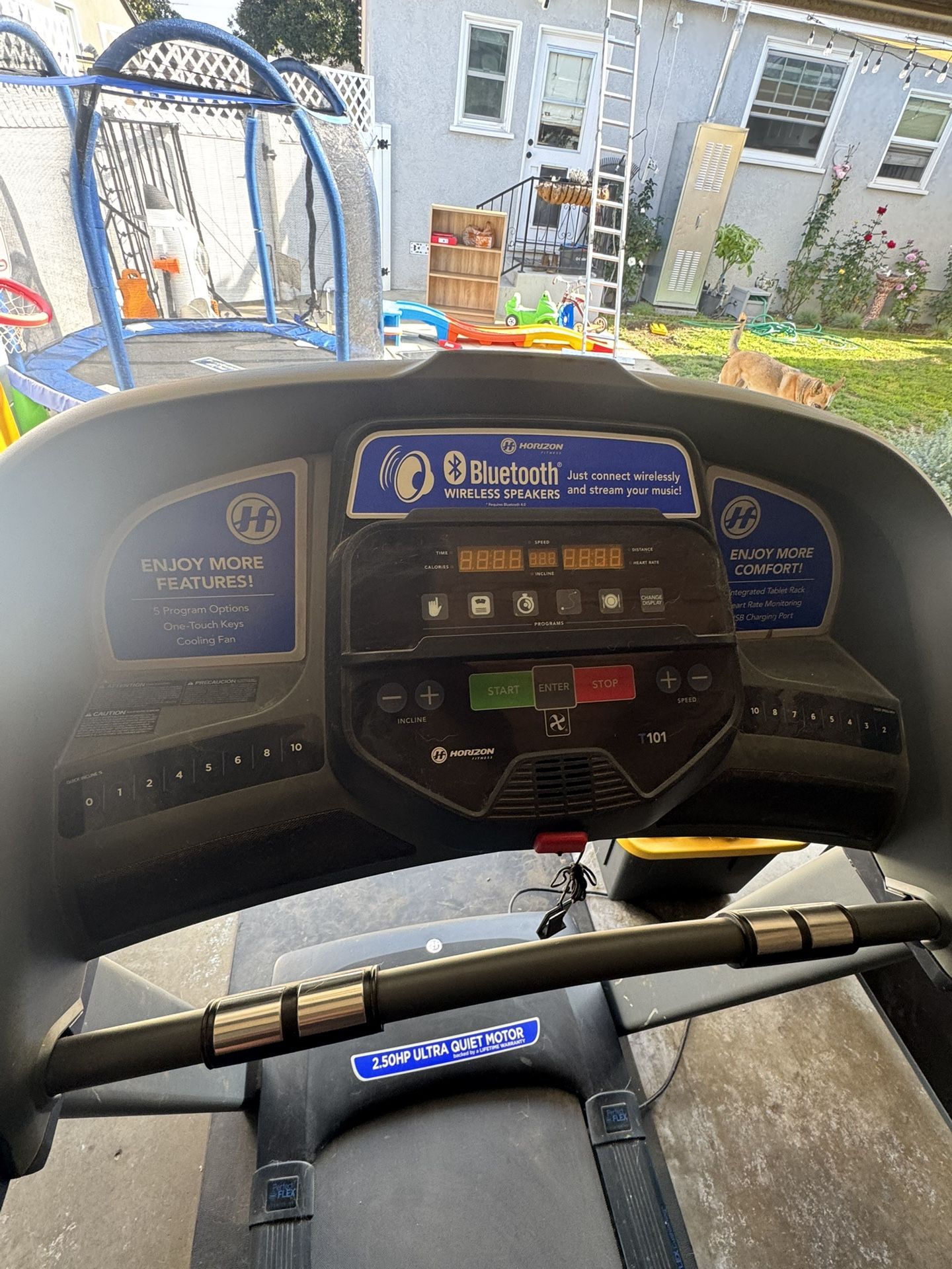 Treadmill Horizon 2.50 Ultra Quiet Motor