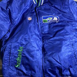 M Seattle Seahawks jacket puffer 