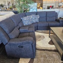 Sectional Sofa and Arm Chair. Charcoal Color
