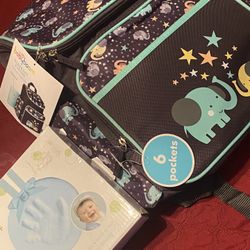 Diaper Bag & Baby’s Print KeepSake
