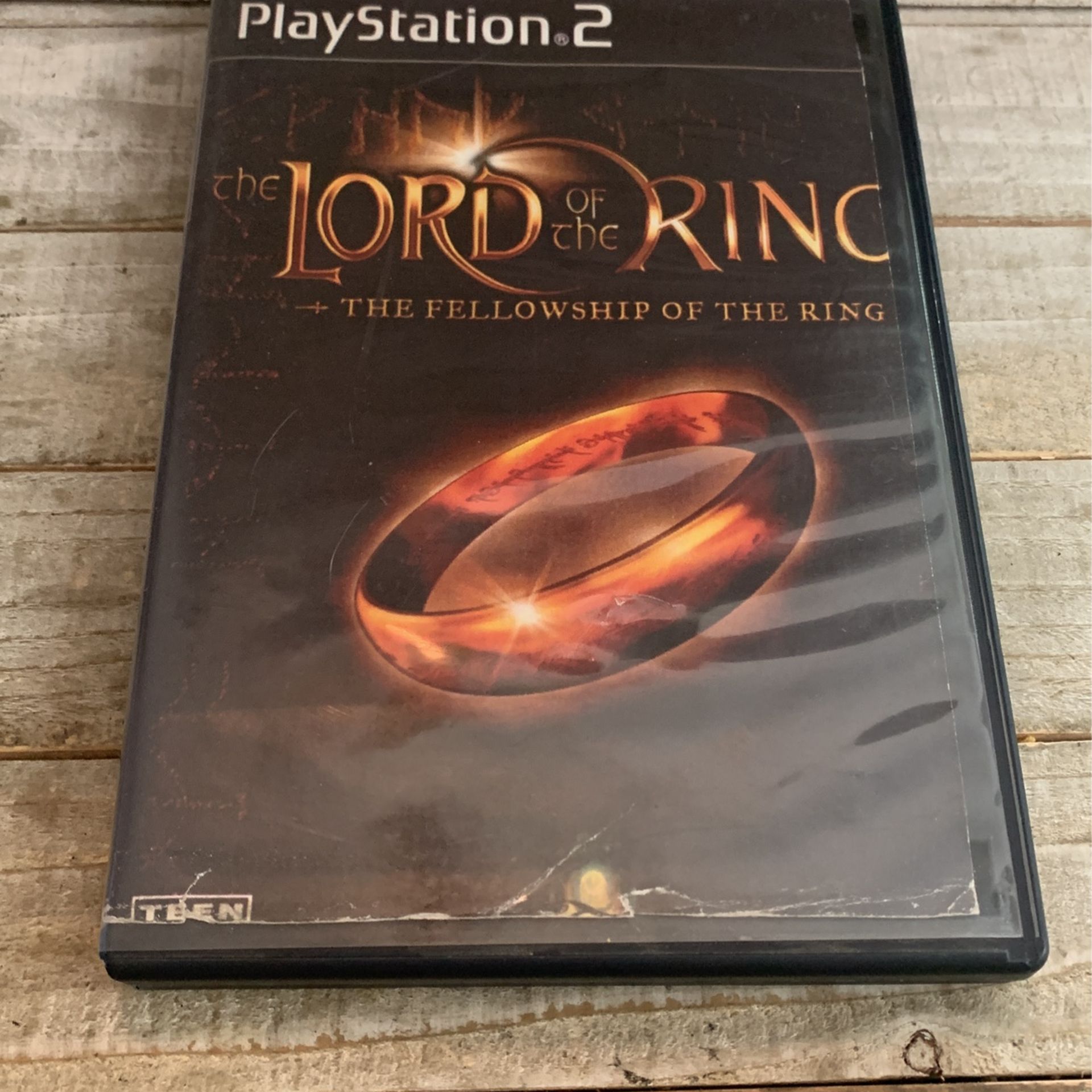 Lord Of The Ring PS2 Disc Only 