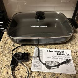 Hamilton Beach Deep Dish Electric Skillet 