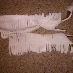 Qupid size 6.5 Calf Heels