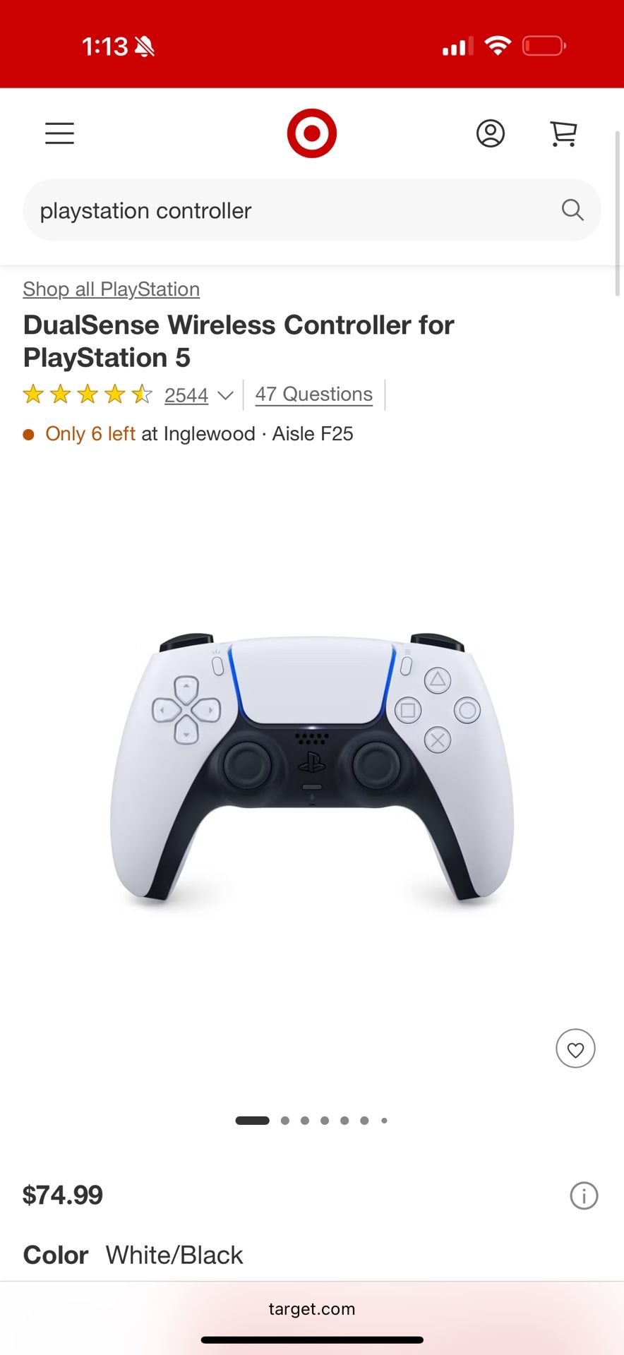 game controller 