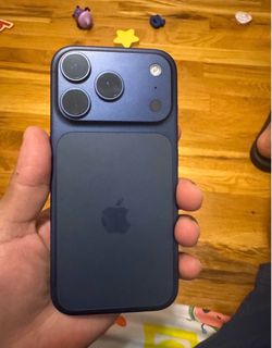 Apple iPhone 17 Pro in Blue Titanium $80 dollar deposit