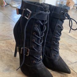 Heeled Ankle booties
