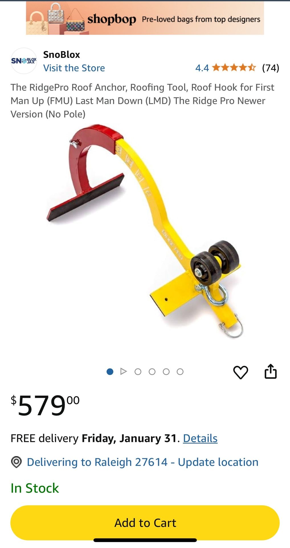 RidgePro Roof Anchor