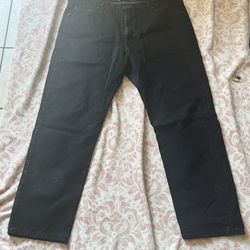 Wranglers Men Black Jeans Relaxed Fit Size 42x32