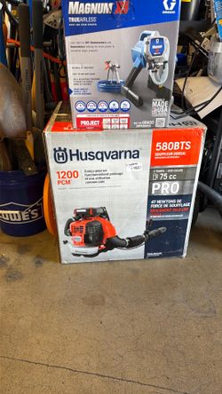Husqvarna gas blower!!Model #580BTS 1200 CFM