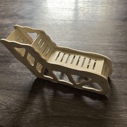 Wooden Hamster Tunnel