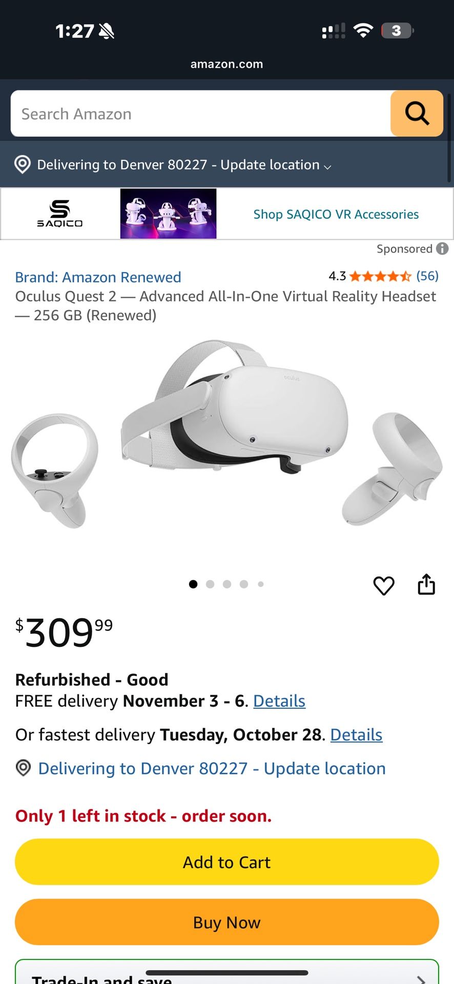 Oculus 2 VR