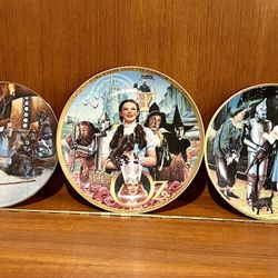 Wizard of Oz Collector Plates 