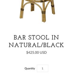 Set Of 6 Barstools 