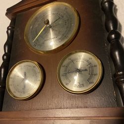 jason empire wall weather station wooden Vintage 