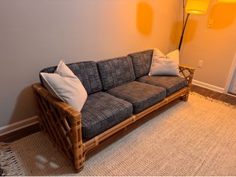 Rattan Couch Sofa