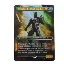 Magic black panther card