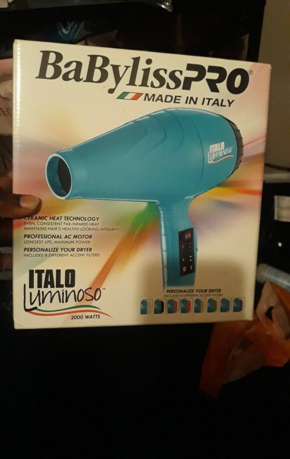 Babyliss Italo Luminoso Hair Dryer