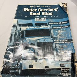 Rand McNally Motor Carriers Road Atlas 1999