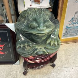 Full Jade Ancient Chinese Frog