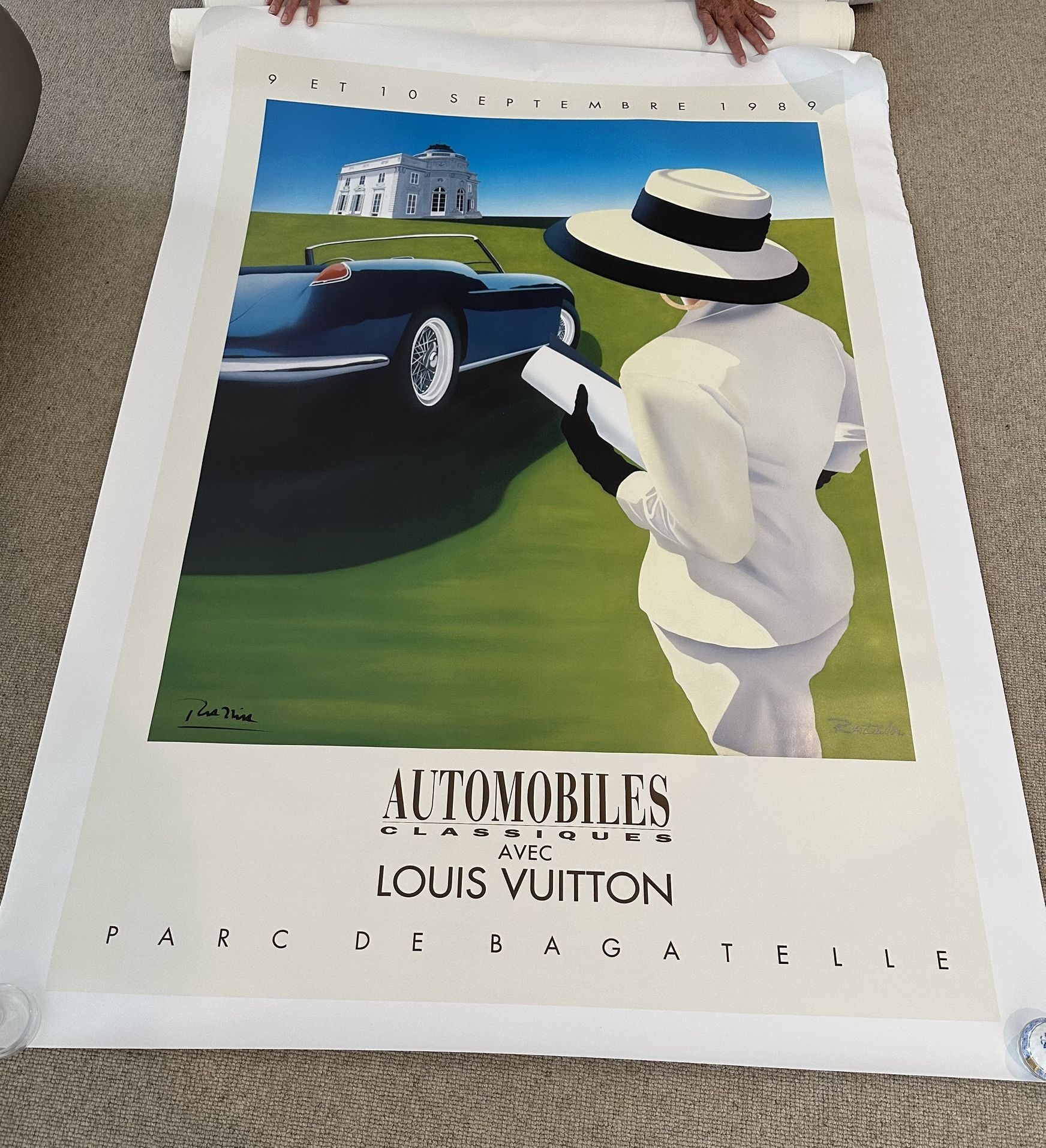 Set Of 5 large Razzie Louis Vuitton posters