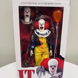 Neca IT The Movie Pennywise Collectible Figure NEW