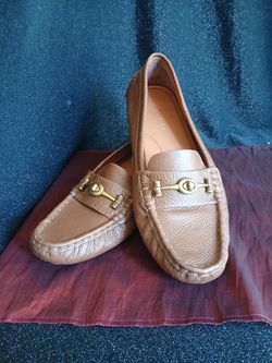 Coach brown Loafers size 9 in womens